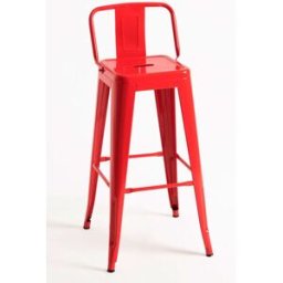 Presentes Miguel Pack 2 Bancos Torix Encosto 100 cm - Vermelho