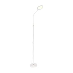 Zuma Line SM-609-WH - Lâmpada de pé LED dimmável 10W 230V branca