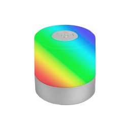 Briloner 7462014 - Lâmpada de mesa LED RGB recarregável 1,5W/5V IP44 cromada