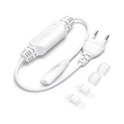 Aigostar - Fonte de alimentação para fitas LED 8 mm 400W/230V branca