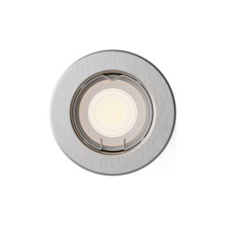 Philips - Luminária encastrada PERIDOT 1xGU10/7W/230V prateada