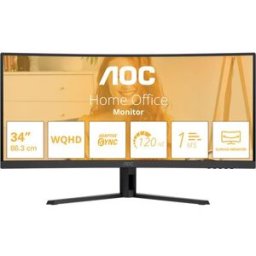 Monitor Curvo AOC CU34B3E 34'' 120 Hz UltraWide QHD