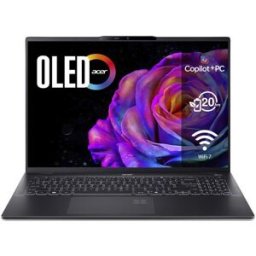 Acer Computador Portátil Swift 16 AI SF16‑51‑95H5 COPILOT+ PC OLED 16" Intel® Core™ Ultra 9 32GB 1TB SSD