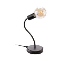 Jupiter 1669 - Lâmpada de mesa LUCE 1xE27/60W/230V titânio