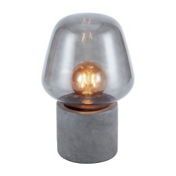 Nordlux - Candeeiro de mesa CHRISTINA 1xE27/25W/230V betão/cinzento