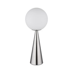 Globo 21031N - Candeeiro de mesa PINPAL 1xE27/40W/230V cromado