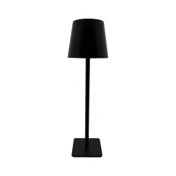 Lâmpada de mesa LED tátil dimmável 5W/5V USB 1200 mAh preta