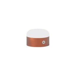 Ideal Lux - Lâmpada de mesa LED MIGNON LED/5W/5V Ø10 cm CRI 90 cobre