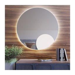 Baltica Design - Espelho LED para casa de banho com retroiluminação BRIGHT 15W/230V 4500K Ø 60 cm IP65