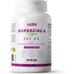 HSN Huperzina A 200mcg - 120 veg caps - Concentração e memória - Cápsulas Vegetales - 120 Serviços