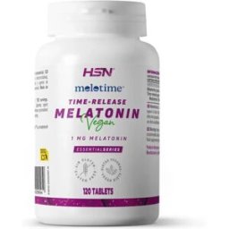 HSN Melatonina libertação sequencial (Melotime™) (1mg melatonina) - 120 tabs - Sono/descanso - Tabletas - 120 Serviços