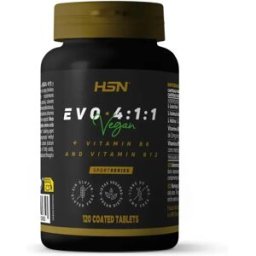 HSN Evo 4:1:1 (BCAA's 4:1:1 + vitaminas B6 e B12) - 120 tabs - BCAA's (aminoácidos ramificados) - Tabletas - 120 Serviços