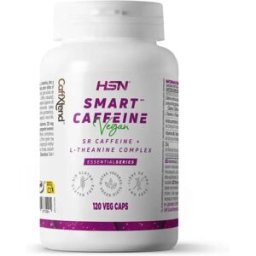 HSN Cafeína inteligente * - 120 veg caps - Concentração e memória - Cápsulas Vegetales - 120 Serviços