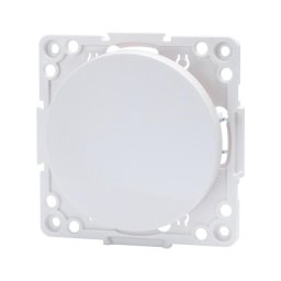 Aigostar - Interruptor simples sem moldura n.º 6, branco