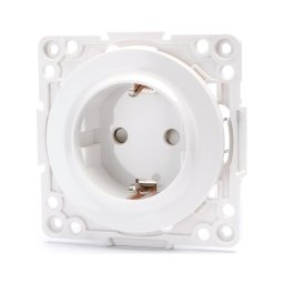 Aigostar - Tomada doméstica SCHUKO sem moldura 250V/16A branca