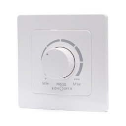 Aigostar - Dimmer com moldura 250V/10A branco