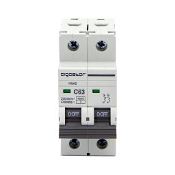 Aigostar - Disjuntor bifásico 2P-63A-C 230-400V