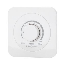 Aigostar - Dimmer com moldura 250V/10A branco