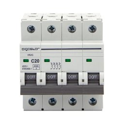 Aigostar - Disjuntor tetrapolar 4P-20A-C 400V