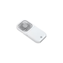 Ventoinha de bolso recarregável 5W/5V 2500 mAh branca