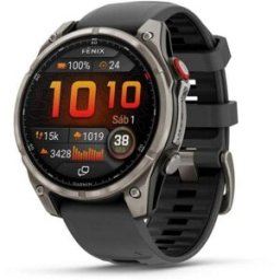 Garmin Fenix 8 Pro LTE GPS 47mm Titânio Preto/Cinzento AMOLED 10 ATM SpO2 Cardio