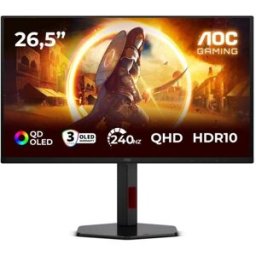 Monitor AOC G4 Q27G4ZDR 26,5" Quad HD 240Hz QD-OLED Tempo de resposta 0,03ms