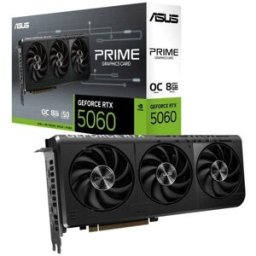 Placa gráfica ASUS GeForce RTX 5060 OC Edition 8GB GDDR7 Reflex 2 RTX AI DLSS4
