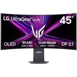 LG UltraGear 45GX950A-B 44.5" OLED UltraWide Dual UltraHD 5K 165Hz 0.03ms FreeSync Premium Pro Curvo