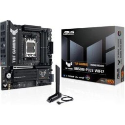 Asus TUF GAMING B850M-PLUS WIFI7 Motherboard Micro-ATX AMD B850 AM5 DDR5 WiFi 7 2.5GbE RGB