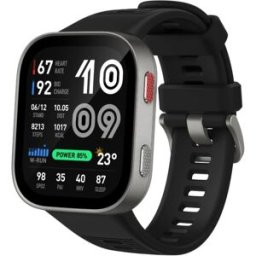 Amazfit Bip Max Prateado Bluetooth GPS Ecrã AMOLED 2,07'' Autonomia 20 Dias