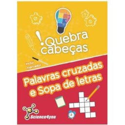 Quebra Cabeças Palavras Cruzadas and Sopa letras Quizzes para Crianças Science4you Loja Online