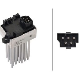Ventoinha regulável HELLA 5HL366 410-541