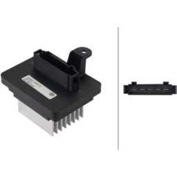 Ventoinha regulável HELLA 5HL366 410-211