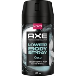 Axe Lower Body Spray Coco Desodorizante