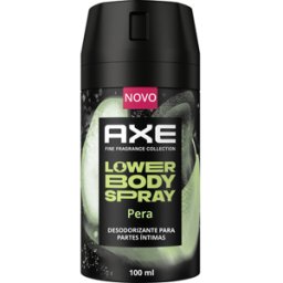 Axe Lower Body Spray Pera Desodorizante