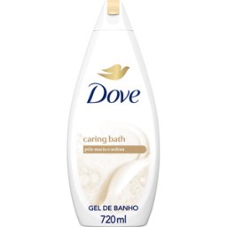 Dove Caring Bath Pele Macia e Sedosa Gel de Banho