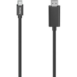Cabo Mini DisplayPort Macho - Cabo HDMI Macho (1,5 mts) - HAMA