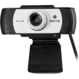 Webcam XpressCam USB 720P HD (Preto/Branco) - NGS