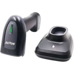 Leitor de Código de Barras Portátil BT230 1D/2D CMOS (Preto) - AVPOS