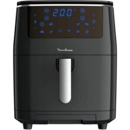 Fritadeira AirFryer Easy Fry Grill & Steam 6,5L 1700W (Preto) - MOULINEX