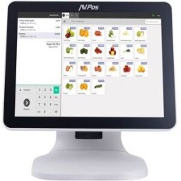 Monitor Tátil POS 15" Intel Core I7 8GB/128GB SSD Wifi RS232 (Branco) - AVPOS