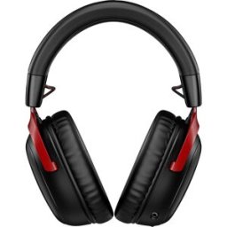 Auscultadores Headset Gaming Cloud III Wireless DTS (Preto, Vermelho) - HYPERX