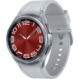 Smartwatch Galaxy Watch 6 Classic 43mm LTE (Prateado) - SAMSUNG
