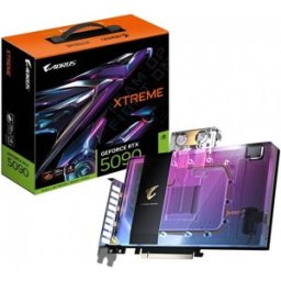 Placa Gráfica NVIDIA Aorus GeForce RTX 5090 XTREME WATERFORCE WB 32GB GDDR7 - GIGABYTE