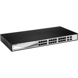 Switch de Rede Gerido L2 Preto (20 Portas) - D-LINK