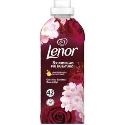 Amaciante de roupas líquido concentrado Lenor Jasmine And ROSE, 42 doses