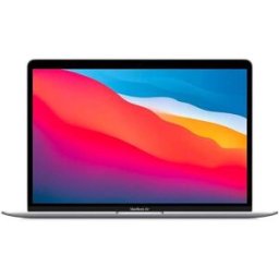 MacBook Air 13" 2020 256 GB 8 GB Apple M1 Recondicionado - Excelente - Prateado - Desbloqueado
