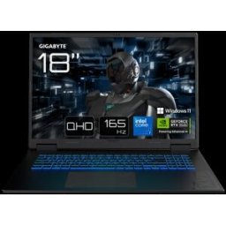 GIGABYTE PORTATIL GAMING A18 PRO DXJG3ESBC4SH,INTEL RPL-R CORE 7 240H,32GB DDR5,SSD 1TB,18" QHD+ 165HZ,RTX5070TI/12GB,W11 HOME - 1410497