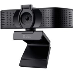 Webcam Teza 4K Ultra HD 2160p (Preto) - TRUST