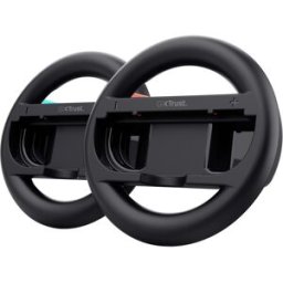 Pack 2x Volantes GXT 1257 p/ Nintendo Switch 2 (Preto) - TRUST